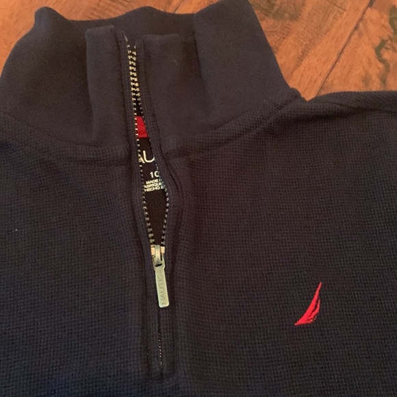 Nautica Zip Waffle Knit - Picture 3 of 5